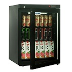 Шкаф холодильный Polair DM102-Bravo черный с замком